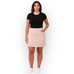 NWT S.C. & Co. Coral Print Tummy Control Skort – Size XXL – Built-In Shorts
